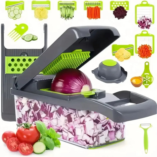 CosoraHome 22-in-1 Vegetable Chopper Kitchen Speed That Feels Like Magic