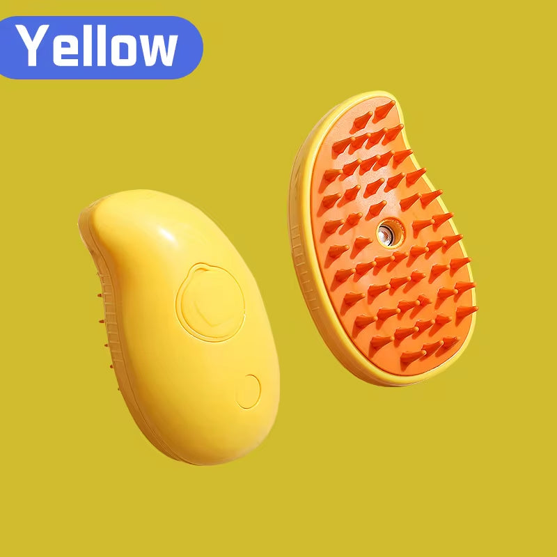 CosoraHome™ 3-in-1 Pet Grooming Brush – Steam, Comb & Massage