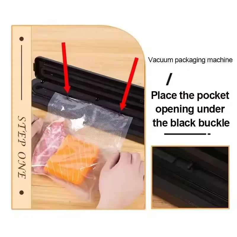 CosoraHome Food Vacuum Sealer – Automatic Packaging & Fresh-Keeping Tool