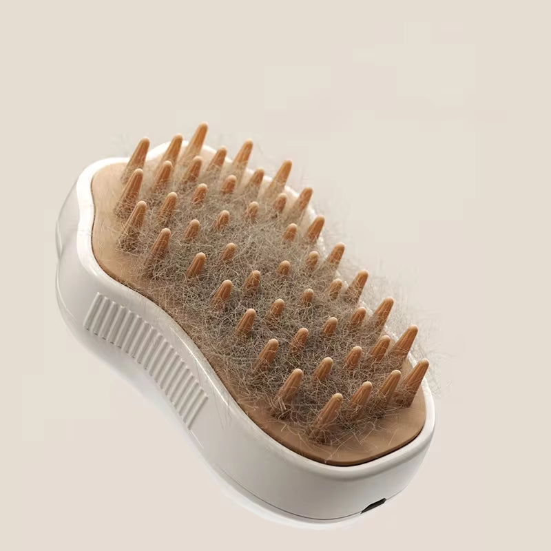 CosoraHome™ 3-in-1 Pet Grooming Brush – Steam, Comb & Massage