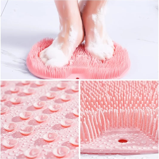 CosoraHome™ Bath & Shower Massage Pad – Wall-Mounted Scrubber for Back & Feet