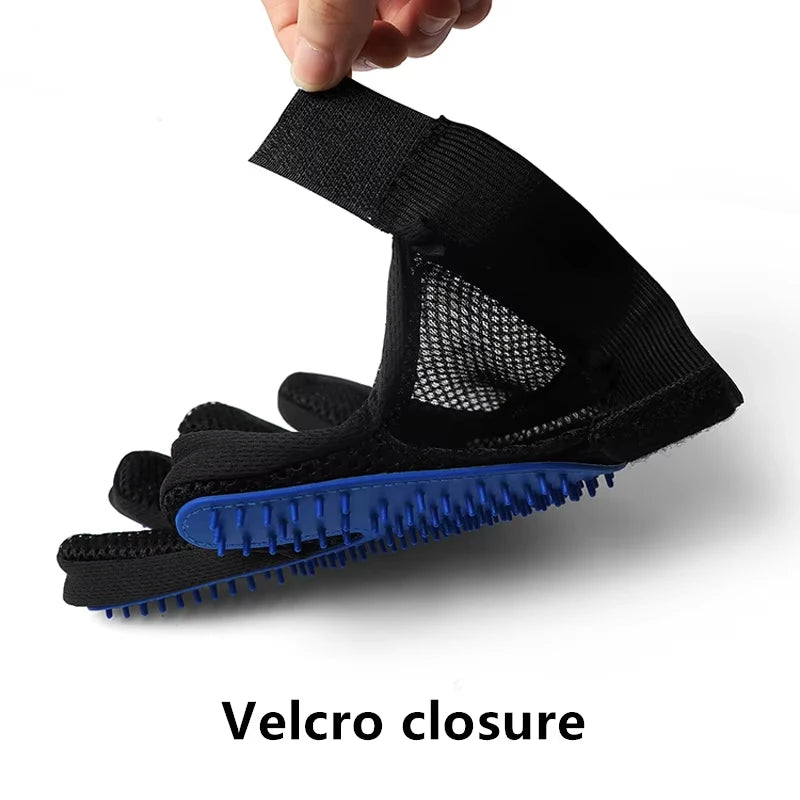 CosoraHome Pet Grooming Glove – Cat & Dog Hair Deshedding Brush for Bath & Massage