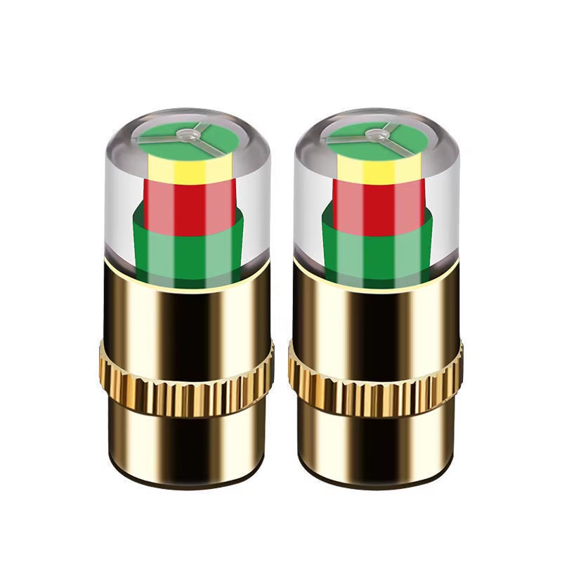 CosoraHome Tire Pressure Monitor Caps – 4/8PCS Auto Sensor Valve Indicators
