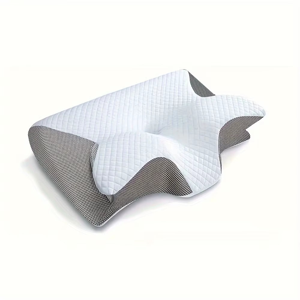 CosoraHome Ergonomic Cotton Snack Pillow – Soft Lightweight Support for All Sleep Positions