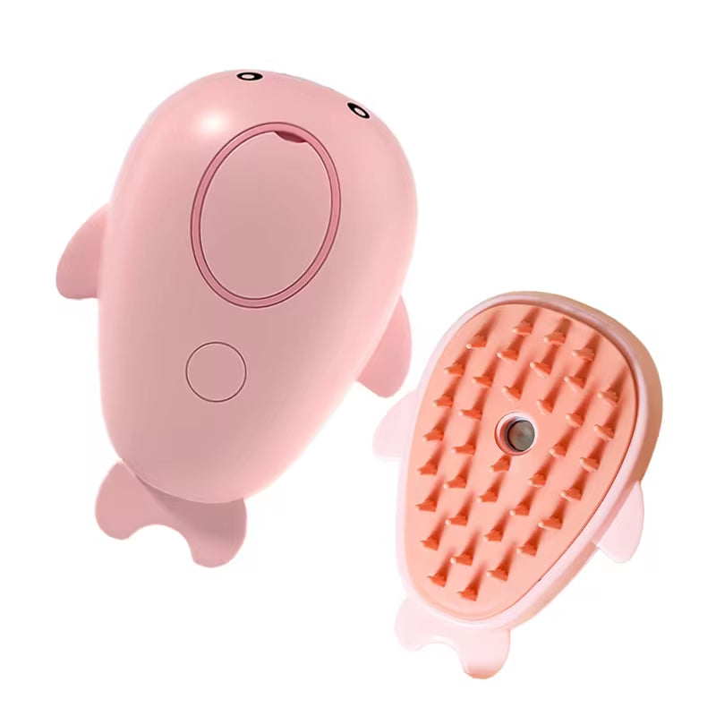 CosoraHome™ 3-in-1 Pet Grooming Brush – Steam, Comb & Massage