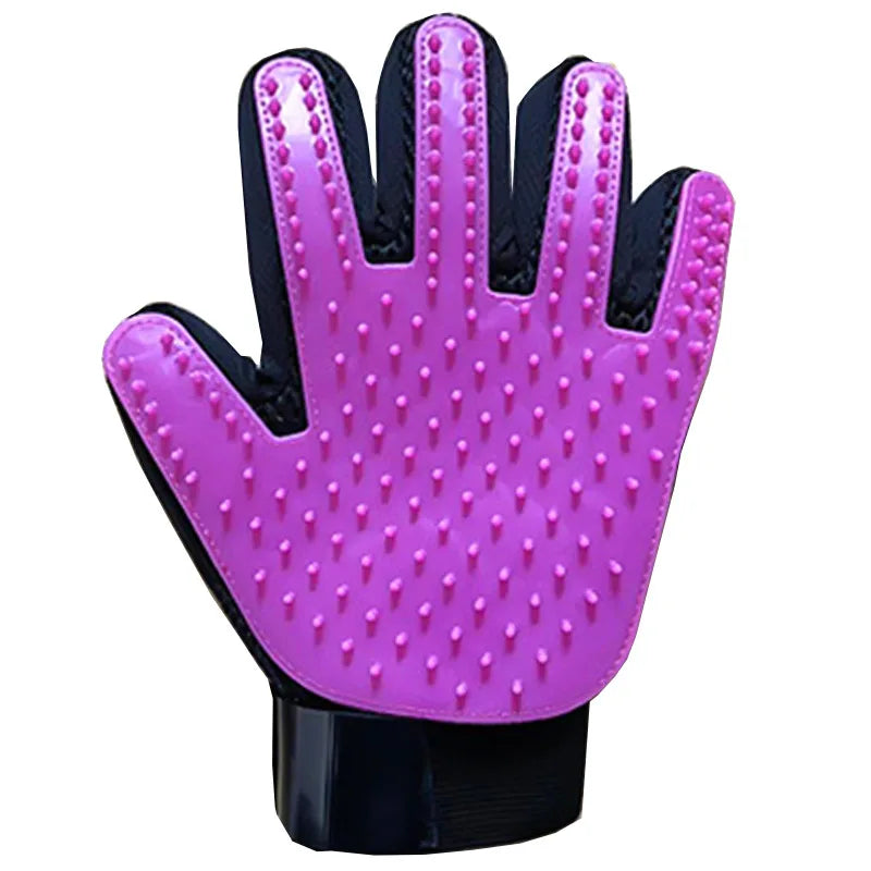 CosoraHome Pet Grooming Glove – Cat & Dog Hair Deshedding Brush for Bath & Massage