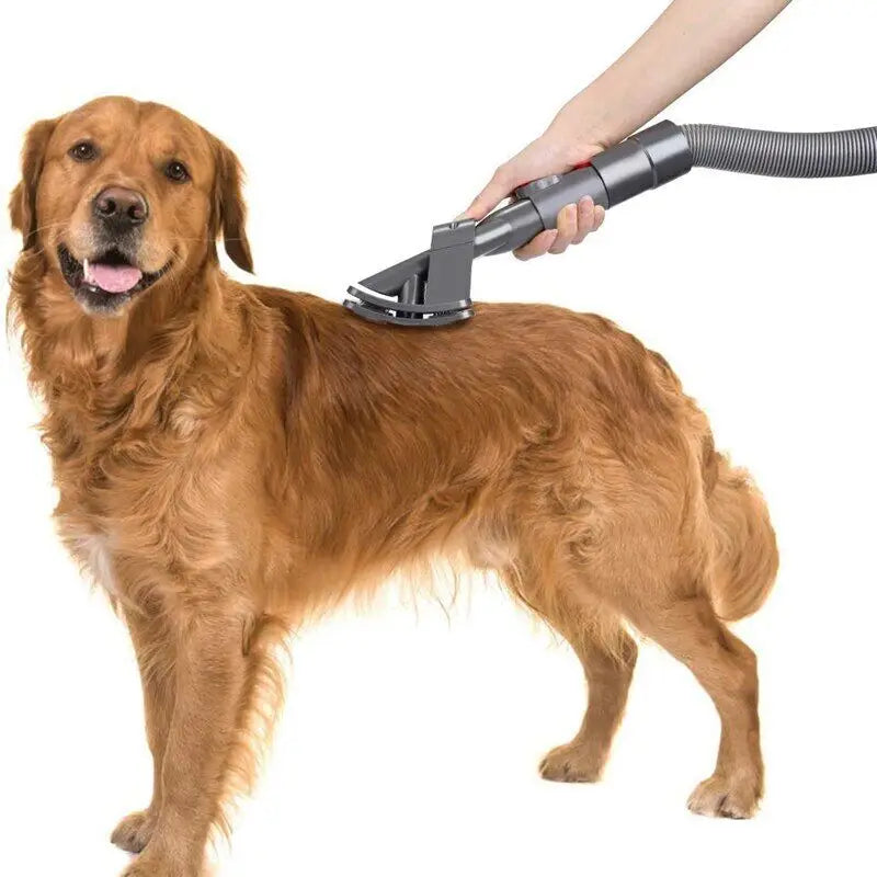 CosoraHome Pet Grooming Vacuum Attachments – 4PCS Brush Kit for Dyson