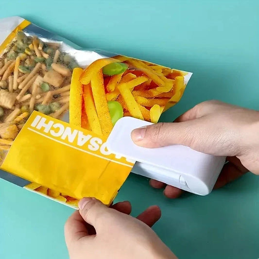 CosoraHome Mini Heat Bag Sealer – Portable Handheld Plastic Food Bag Sealing Machine
