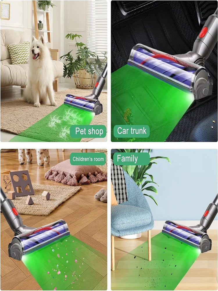 Universal Vacuum Cleaner Display Light, USB Vacuum Cleaner Laser Green Lights,Vacuum Cleaner Components