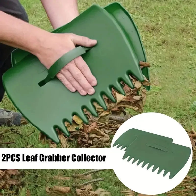 CosoraHome Outdoor Leaf Grabber – Durable Plastic Rake for Easy Yard Cleaning