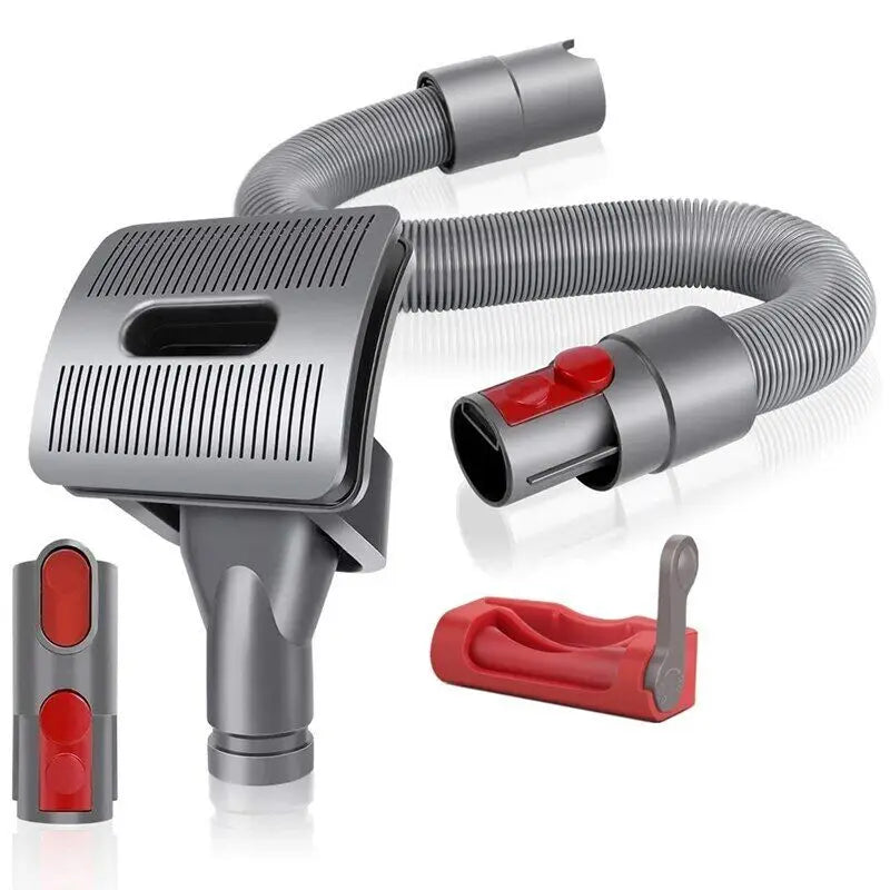 CosoraHome Pet Grooming Vacuum Attachments – 4PCS Brush Kit for Dyson