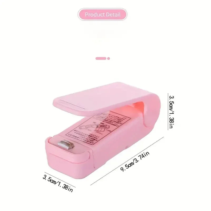 CosoraHome Mini Heat Bag Sealer – Portable Handheld Plastic Food Bag Sealing Machine