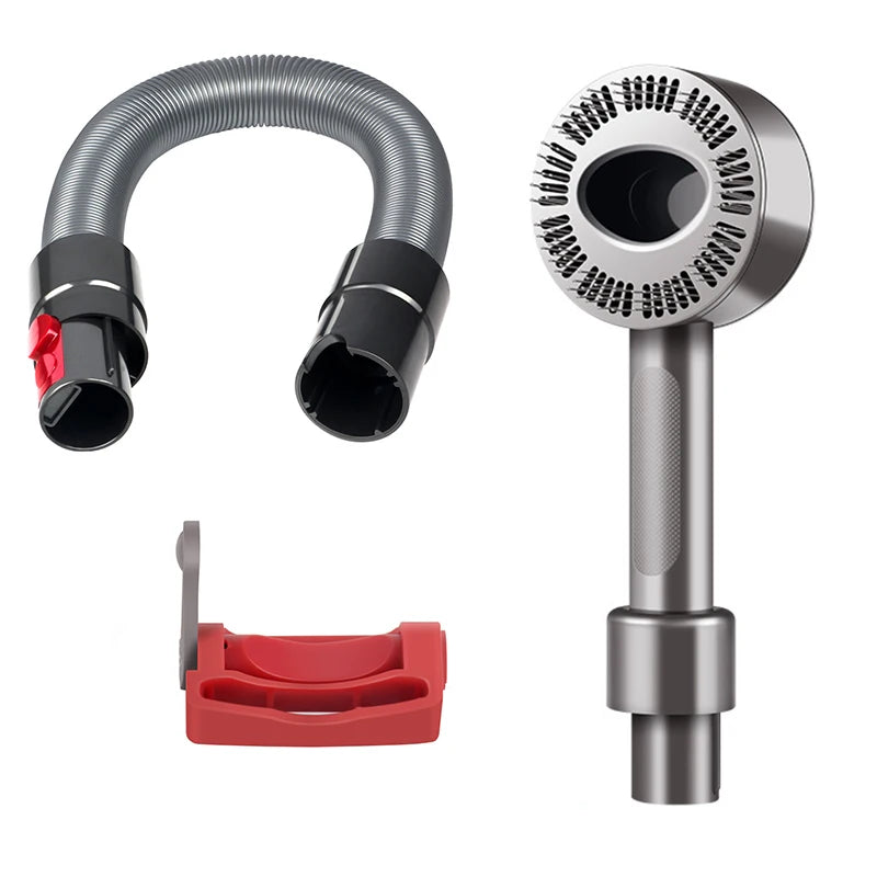 CosoraHome Pet Grooming Vacuum Attachments – 4PCS Brush Kit for Dyson