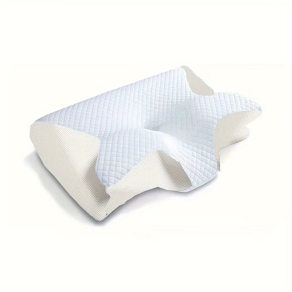 CosoraHome Ergonomic Cotton Snack Pillow – Soft Lightweight Support for All Sleep Positions