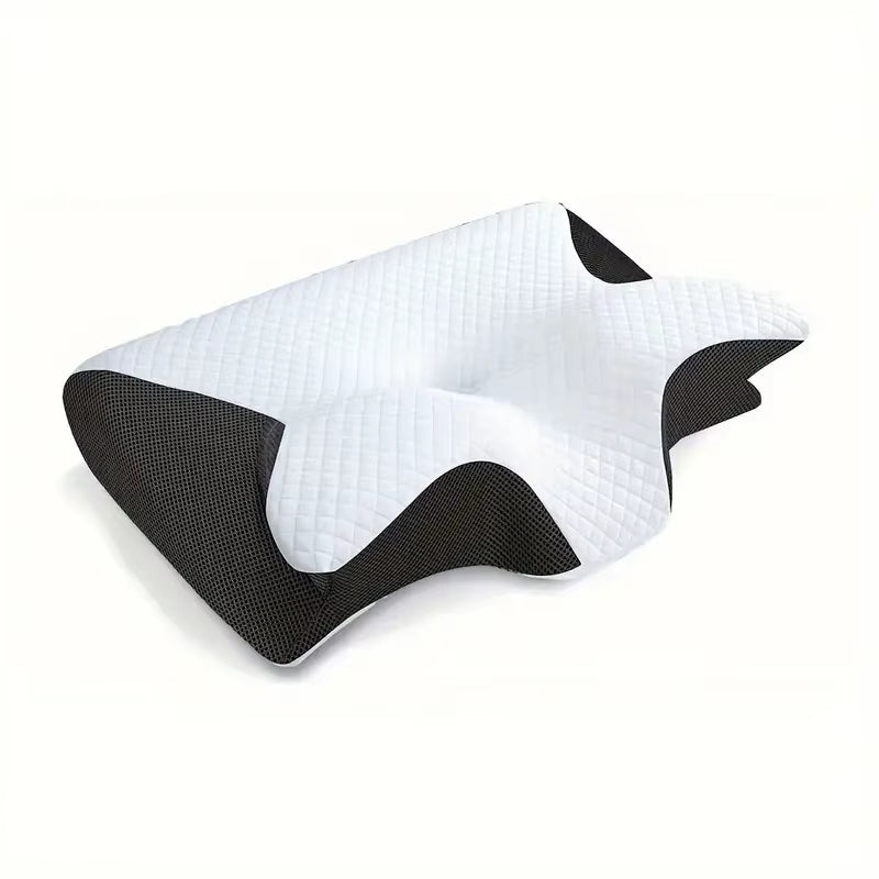 CosoraHome Ergonomic Cotton Snack Pillow – Soft Lightweight Support for All Sleep Positions