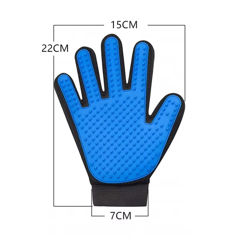 CosoraHome Pet Grooming Glove – Cat & Dog Hair Deshedding Brush for Bath & Massage
