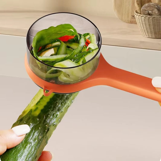 CosoraHome Multifunctional Peeling Knife – Veggie Peeler with Storage Box