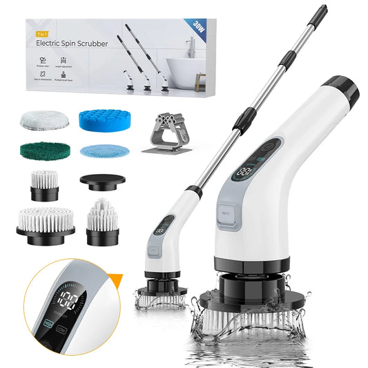 CosoraHome Cordless Electric Spin Brush – 7-in-1 Multi-Surface Cleaning Tool