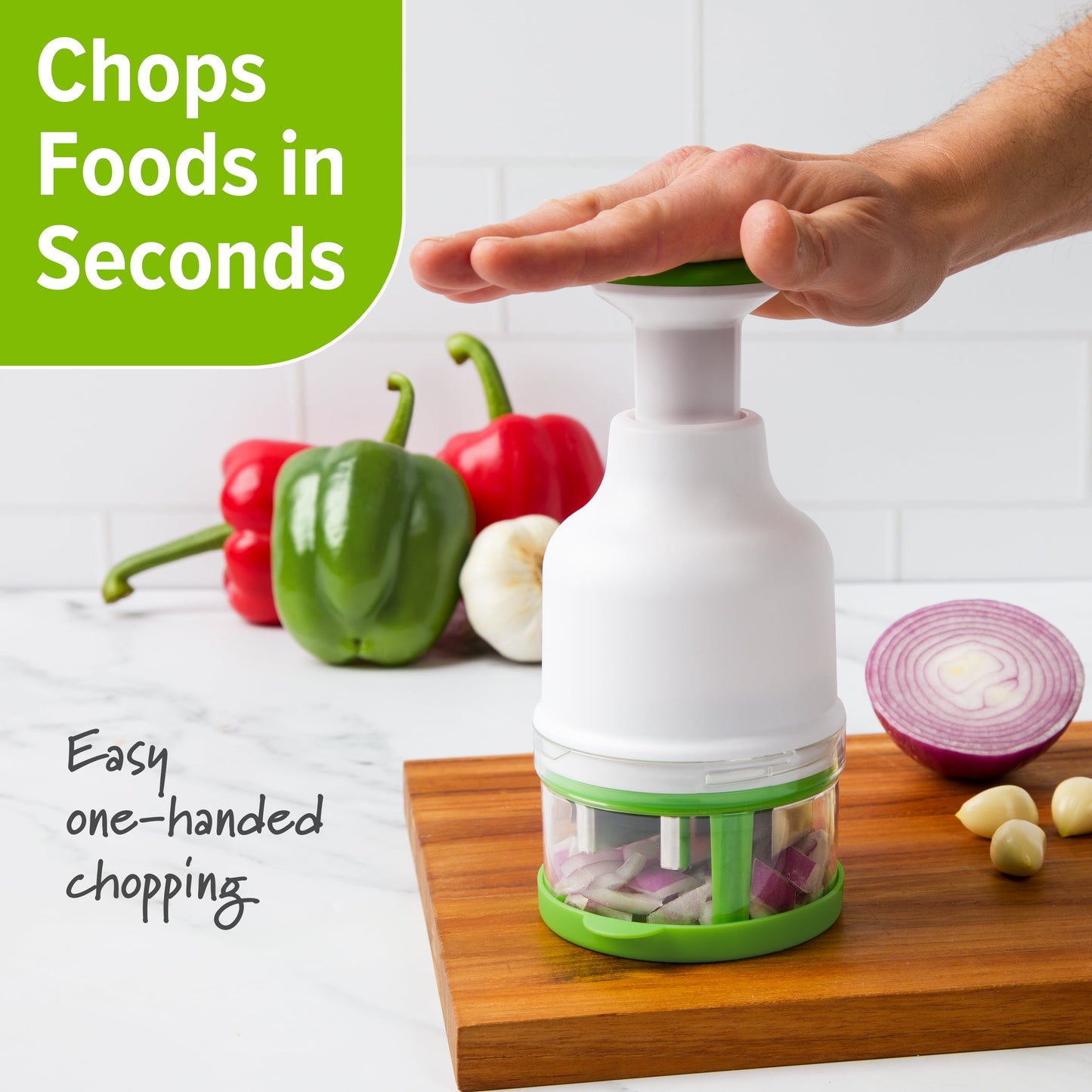 CosoraHome Fresh Food Chopper – Compact Kitchen Cutting Solution