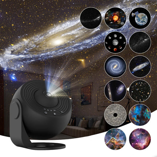 CosoraHome 13-in-1 Galaxy Projector – Star, Aurora & Planetarium Night Light for Bedroom