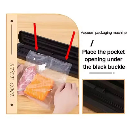 CosoraHome Food Vacuum Sealer – Automatic Packaging & Fresh-Keeping Tool
