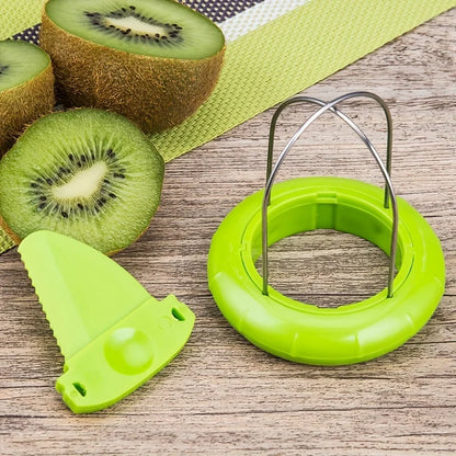 CosoraHome Kiwi Cutter & Peeler – Stainless Steel Fruit Slicer for Quick Prep