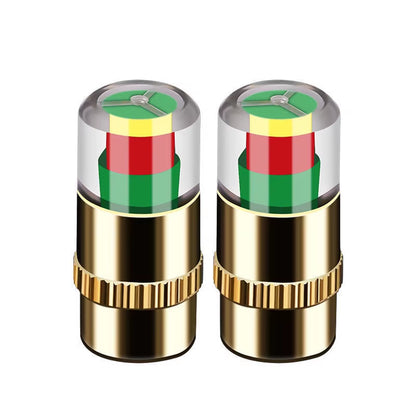 CosoraHome Tire Pressure Monitor Caps – 4/8PCS Auto Sensor Valve Indicators