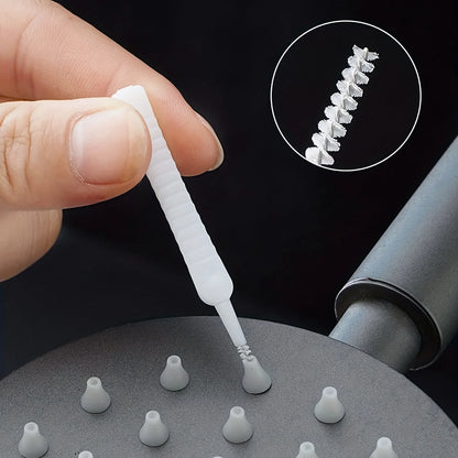 CosoraHome Shower Head Cleaning Brushes – 10PCS Anti-Clog Tool Set for Bathroom & Kitchen