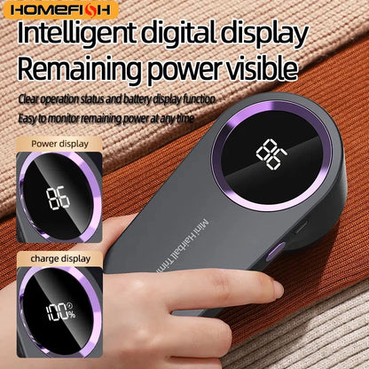 CosoraHome Lint Remover – USB Rechargeable High-Speed Fabric Shaver