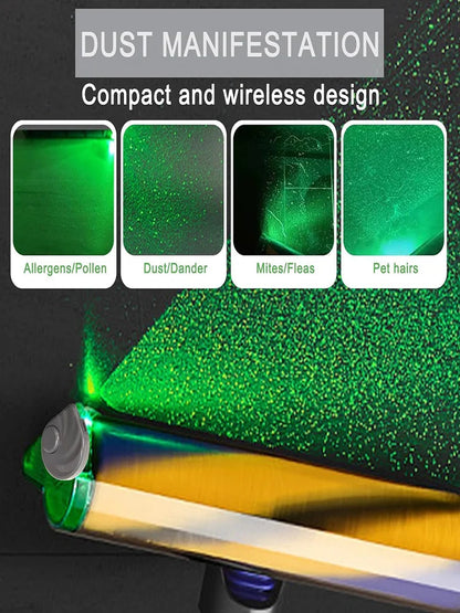 Universal Vacuum Cleaner Display Light, USB Vacuum Cleaner Laser Green Lights,Vacuum Cleaner Components