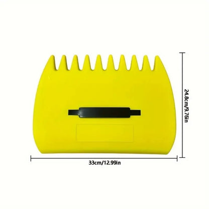 CosoraHome Outdoor Leaf Grabber – Durable Plastic Rake for Easy Yard Cleaning