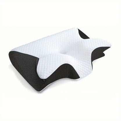 CosoraHome Ergonomic Cotton Snack Pillow – Soft Lightweight Support for All Sleep Positions